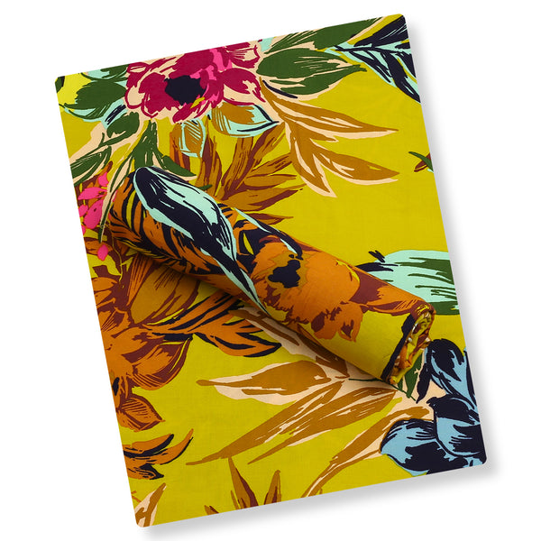 Vibrant Floral Linen 2pc