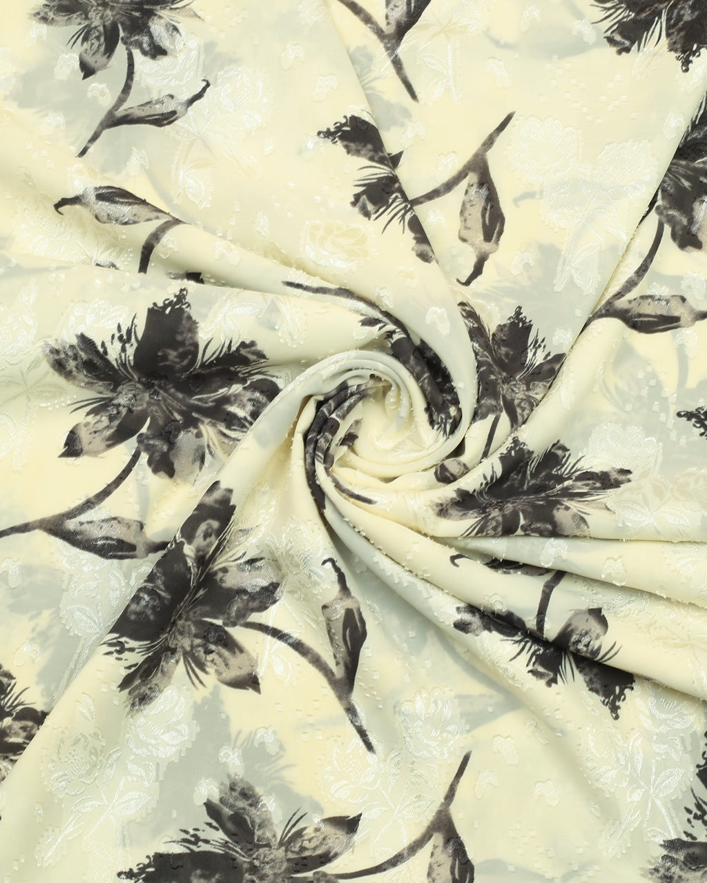 Cream Iris Chiffon 2 Piece