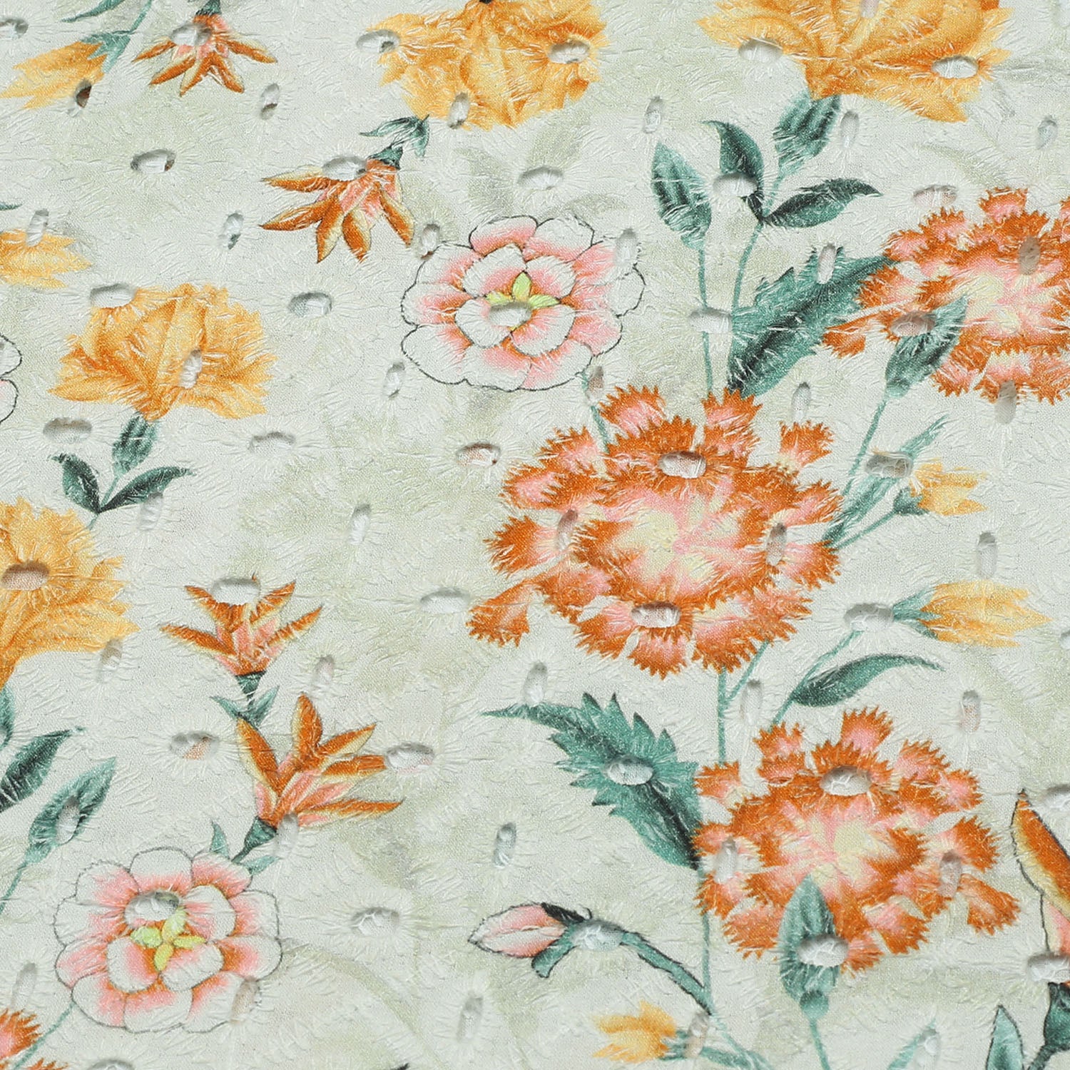 Floral Grace Print Chicken Shirt