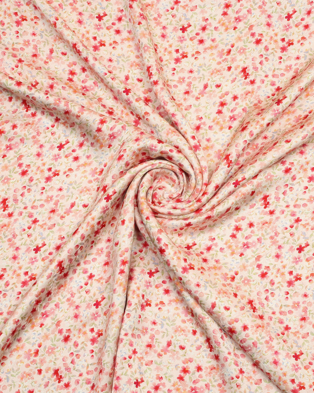 Blush Floral Silk Shirt