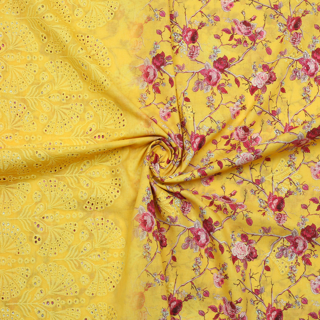 Sunlit Rose Lawn 3pc