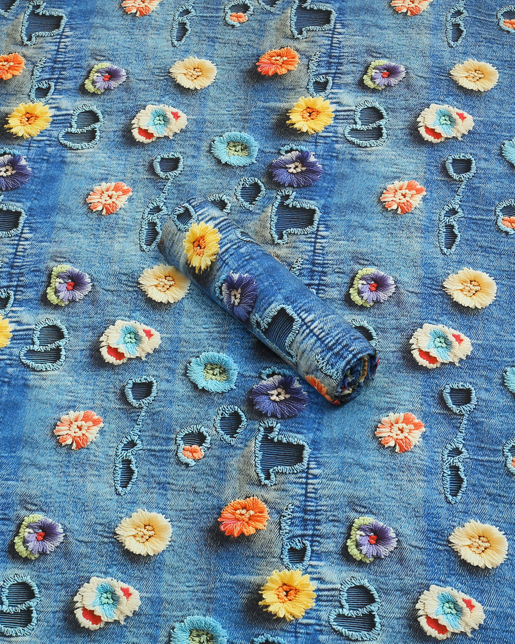 Denim Blue Linen Shirt
