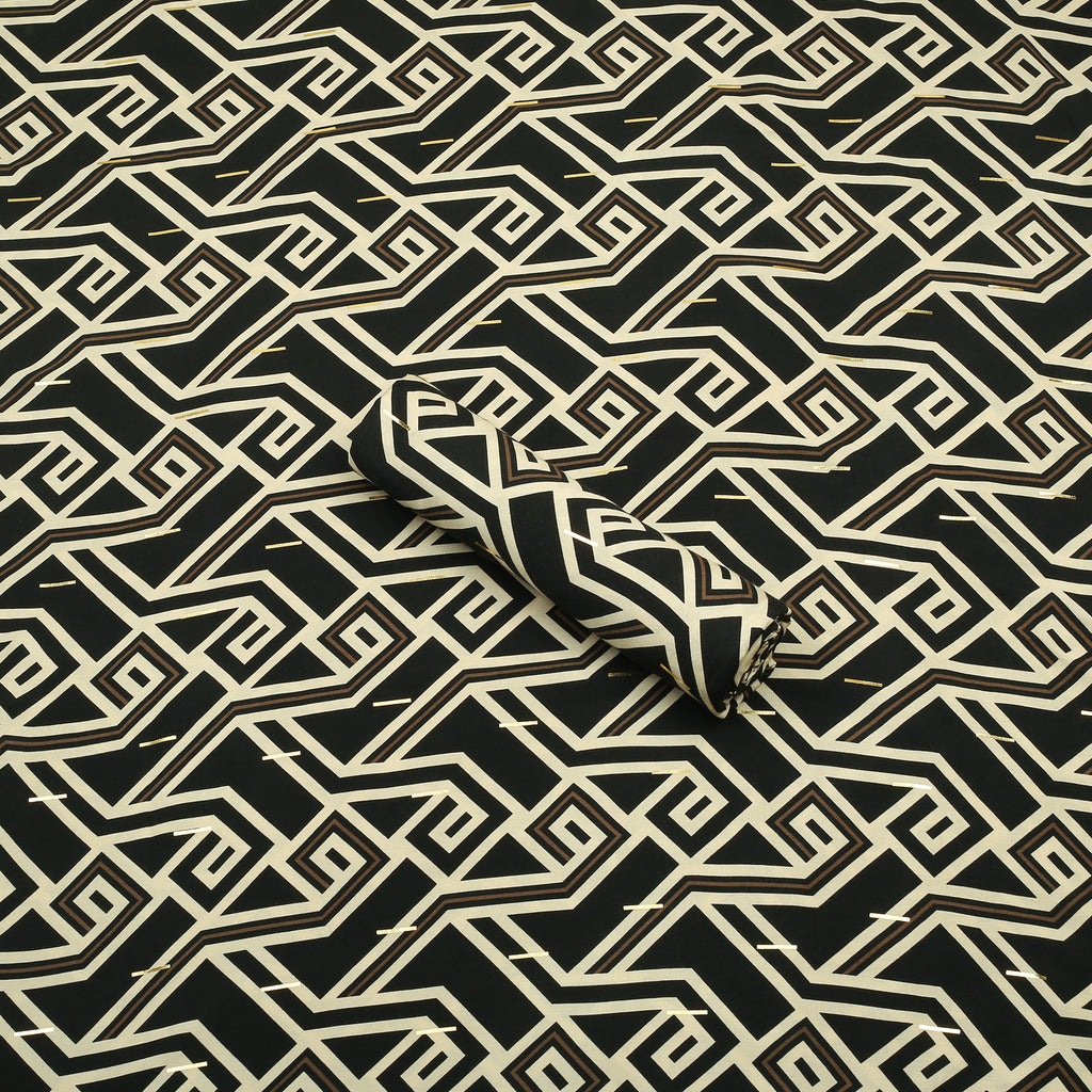 Bauhaus Geometric Linen 2pc