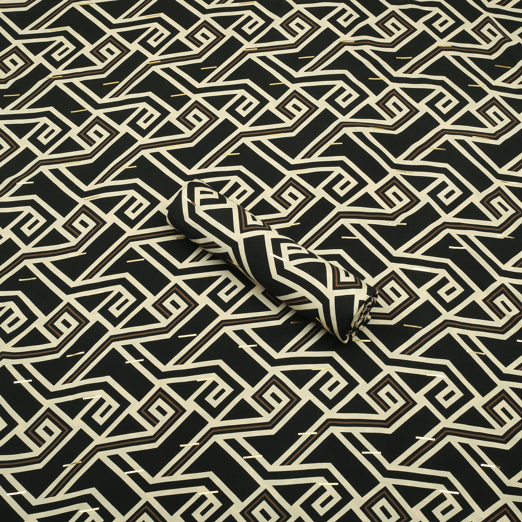 Bauhaus Geometric Linen 2pc