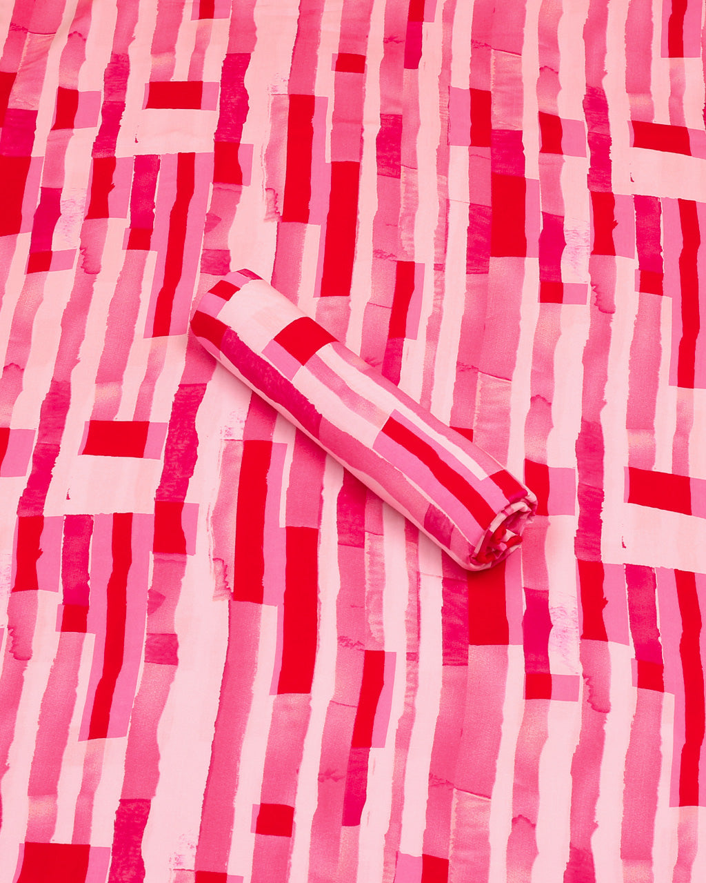 Pink Tessellate Linen 2 Piece