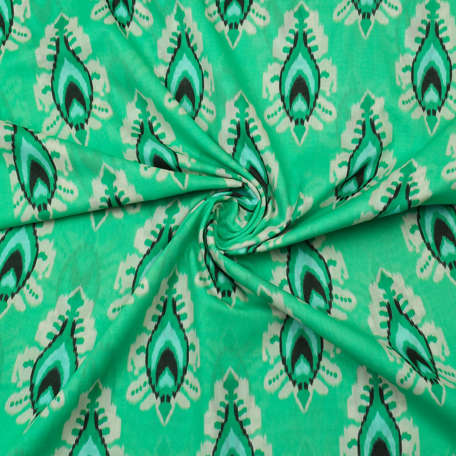 Emerald Ikat Lawn 2pc