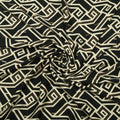 Bauhaus Geometric Linen Shirt