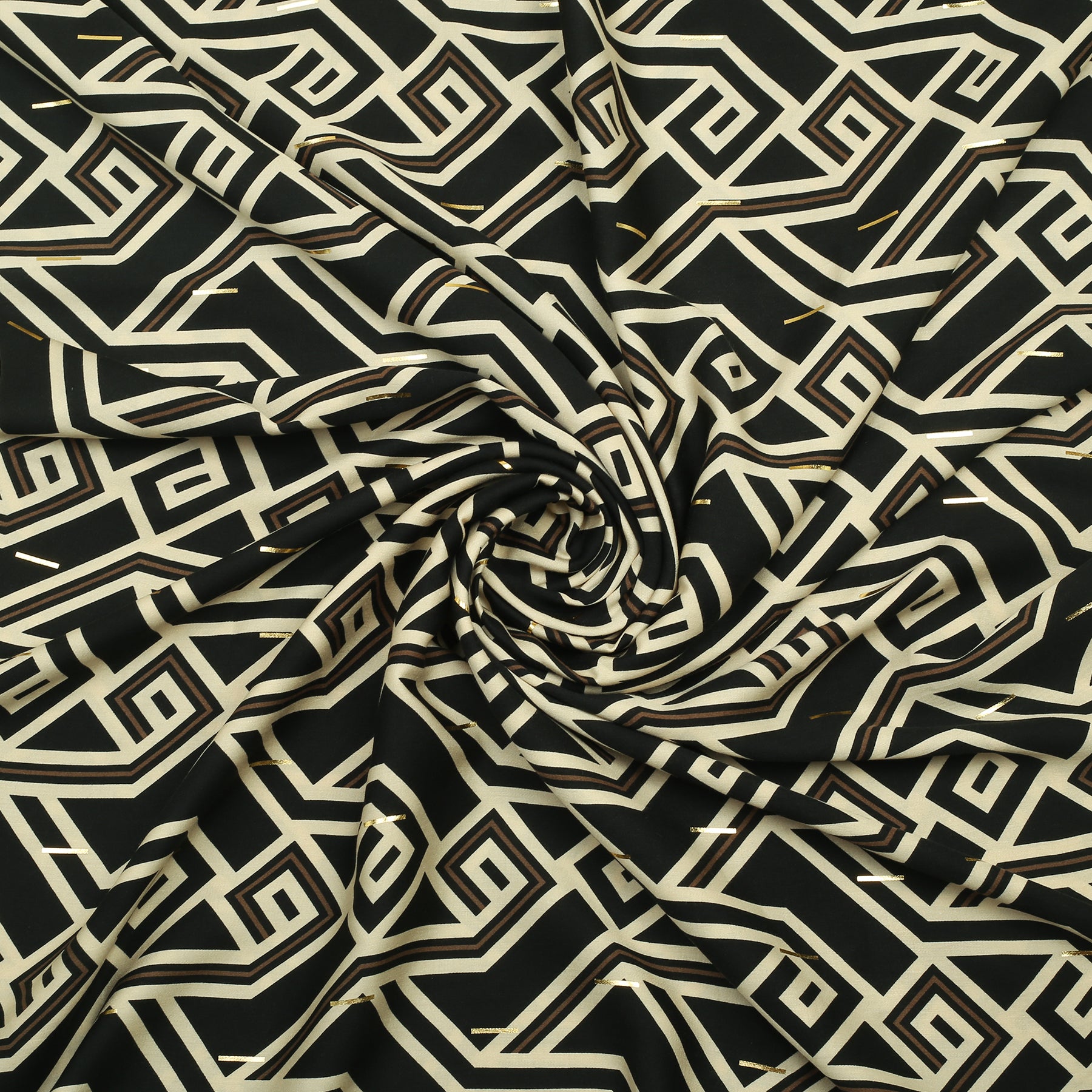 Bauhaus Geometric Linen 2pc