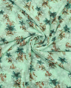 Verdant Dew Chiffon 2 Piece