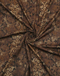 Bronze Snakeskin Linen Shirt