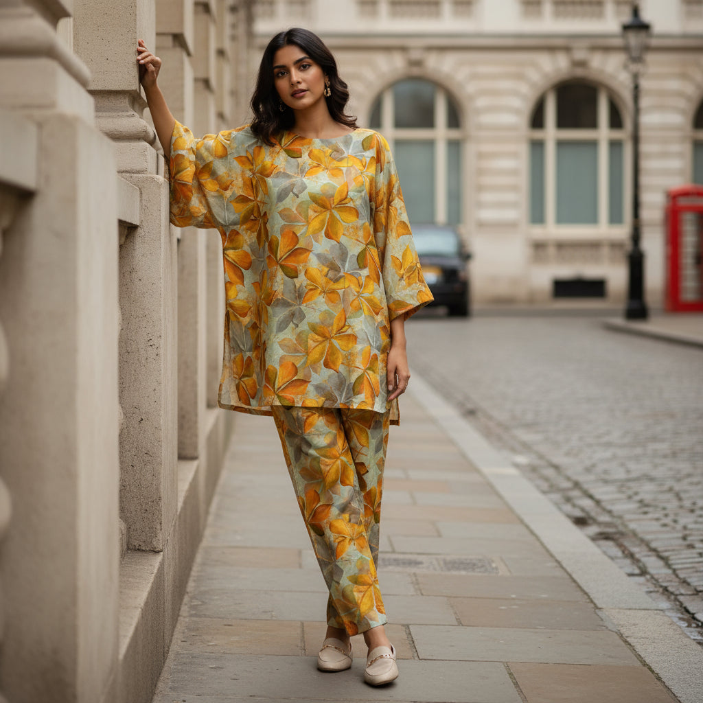 Golden Harvest linen 2pc