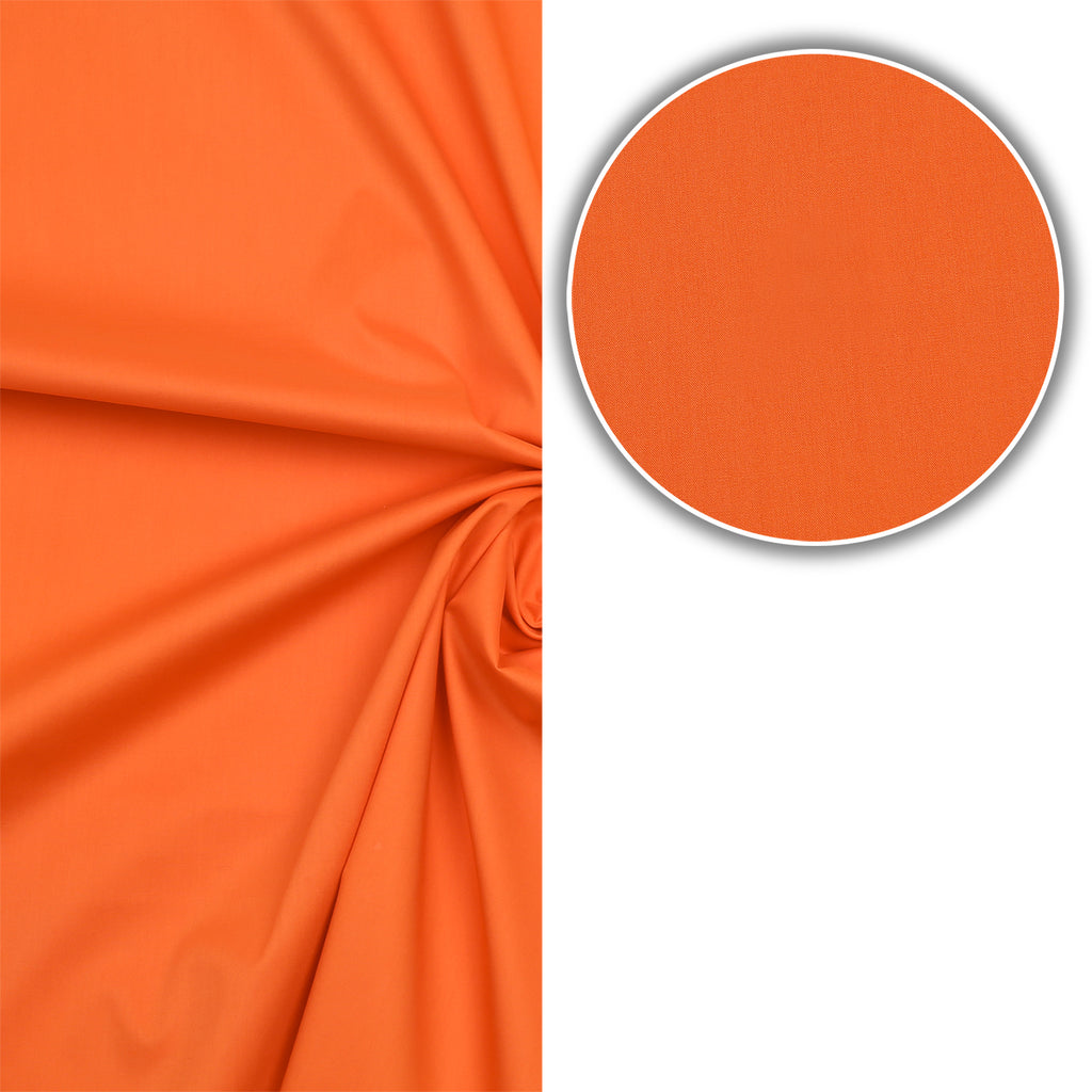 Vibrant Orange Cotton 2pc