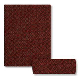 Crimson Elegance Linen 2pc