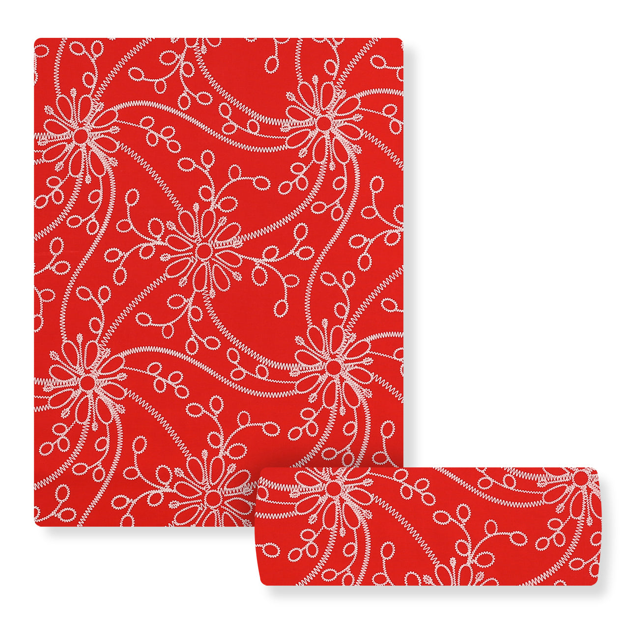 Rosso Flora Linen 2pc