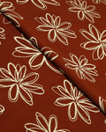 Rust Outline Linen 2 Piece