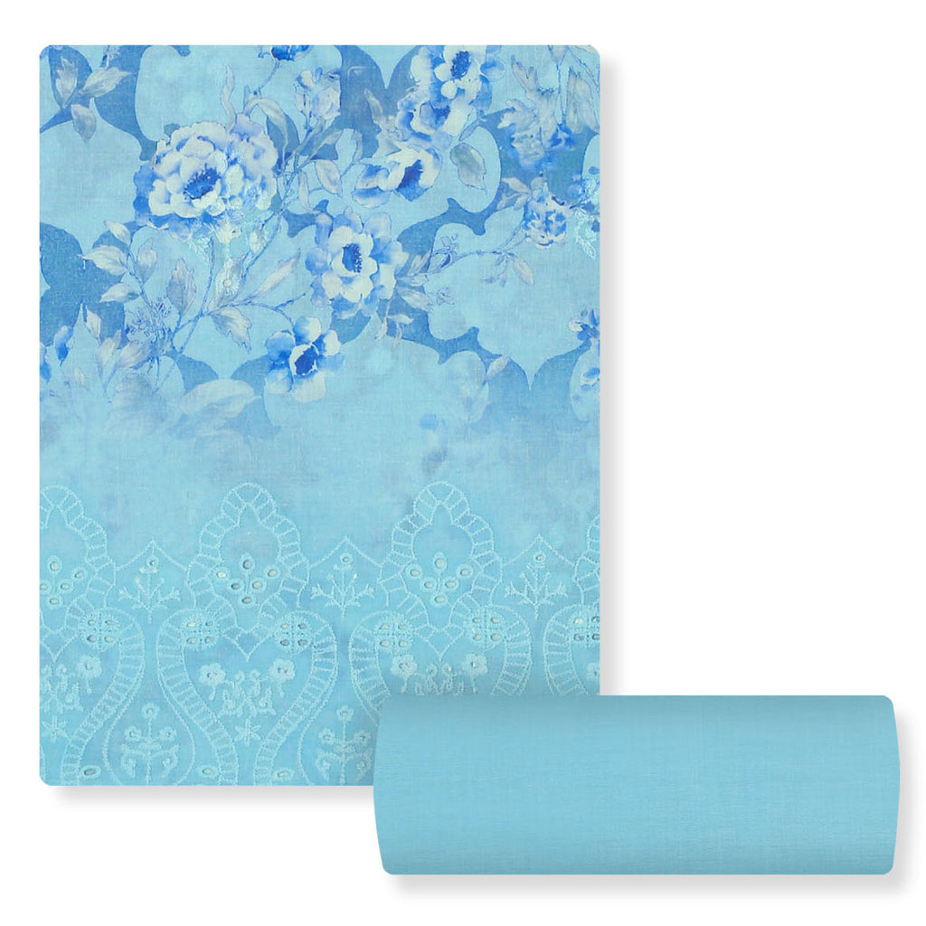 Periwinkle Petals Lawn 3pc