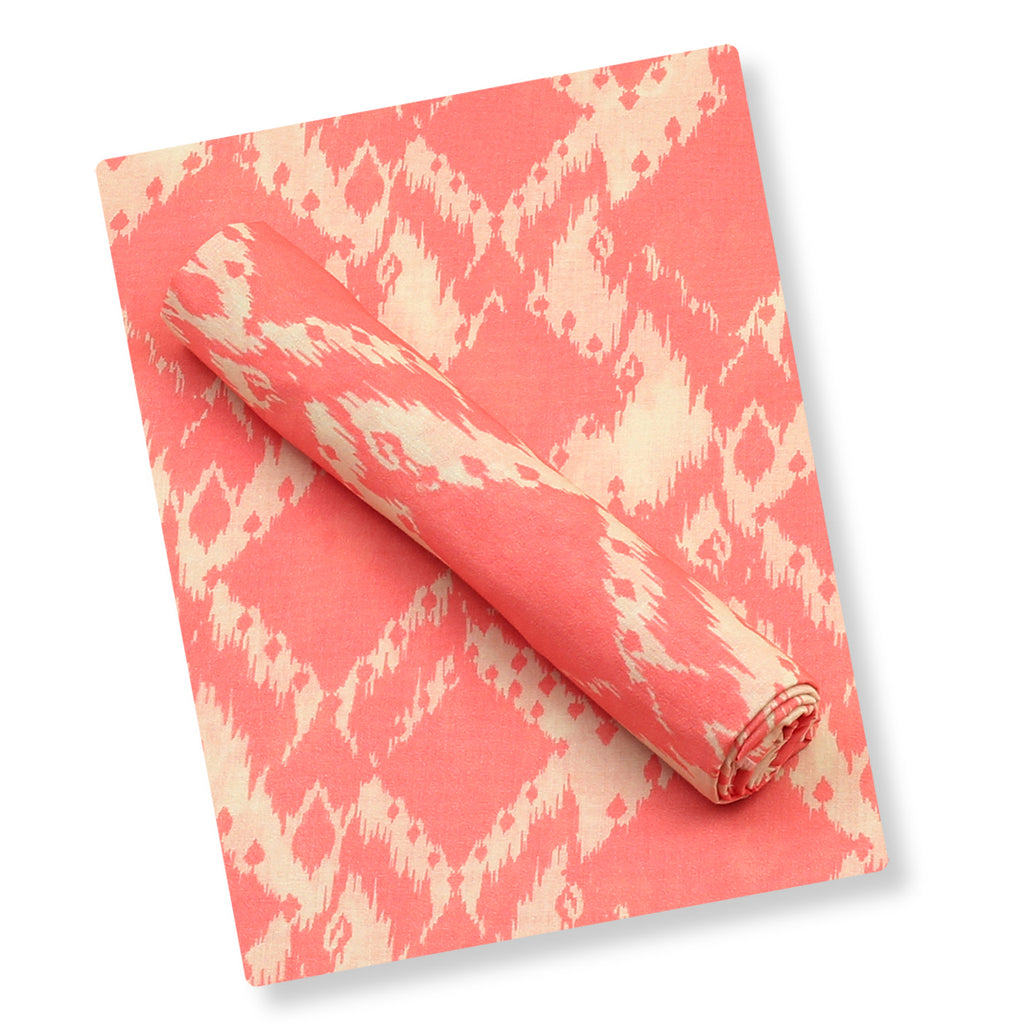 Coral Ikat Lawn 2pc
