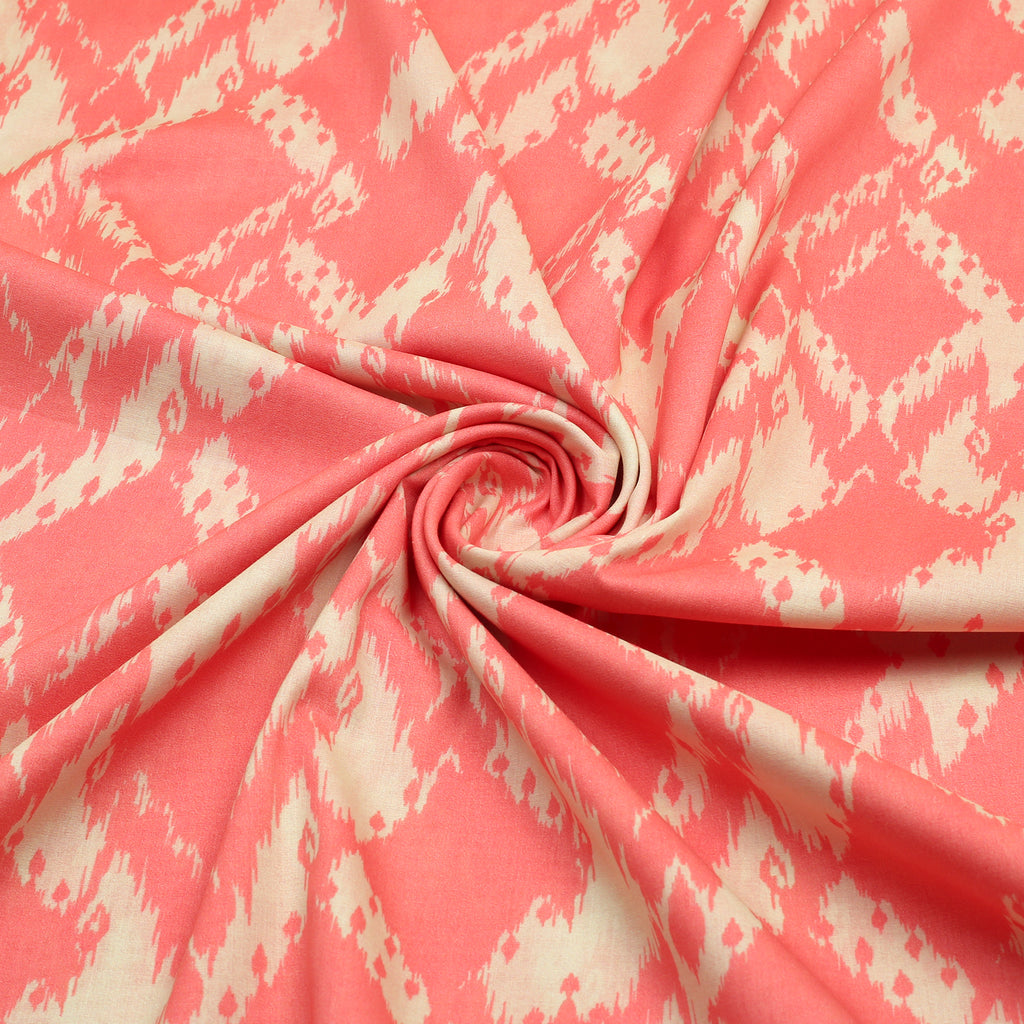Coral Ikat Lawn 2pc