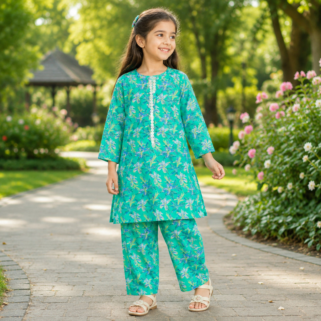 Blue Fern Co-Ord Set