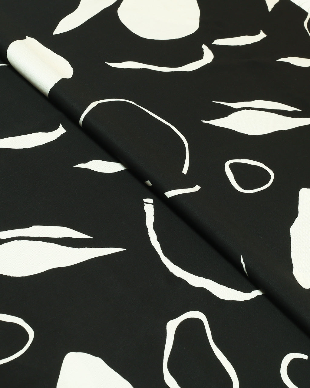 Noir Abstract Linen 2 Piece