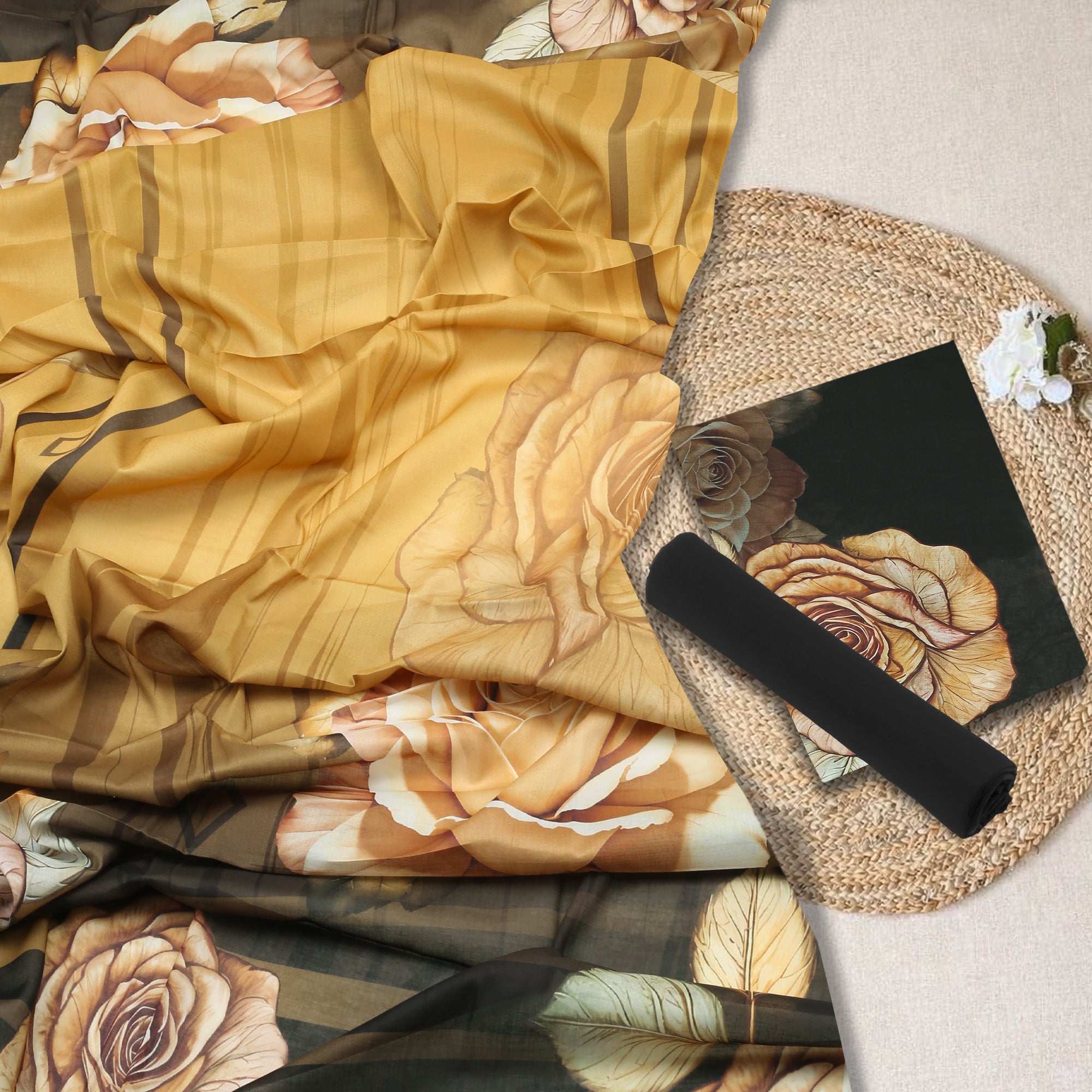 Tealora Luxe Lawn 3-piece