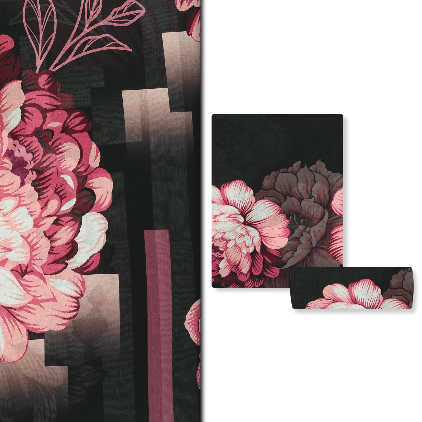 Crimson Reverie Lawn 3-piece