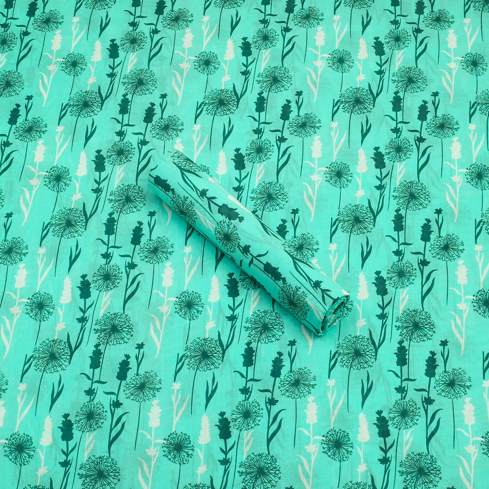 Mint Elegance Lawn 2pc