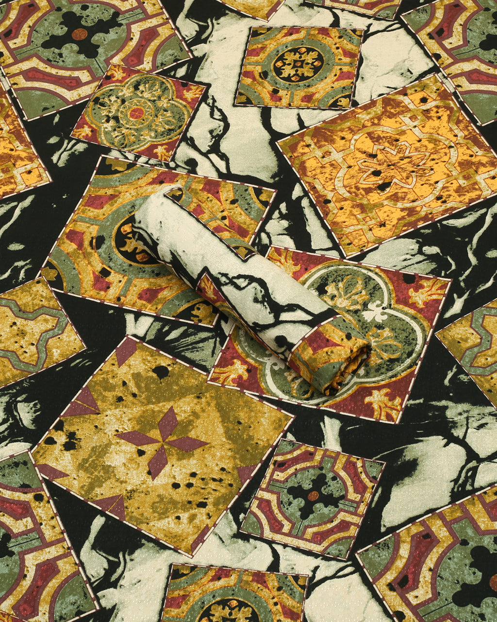 Fresco Tile Linen 2 Piece