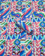 Colour Block Linen 2 Piece