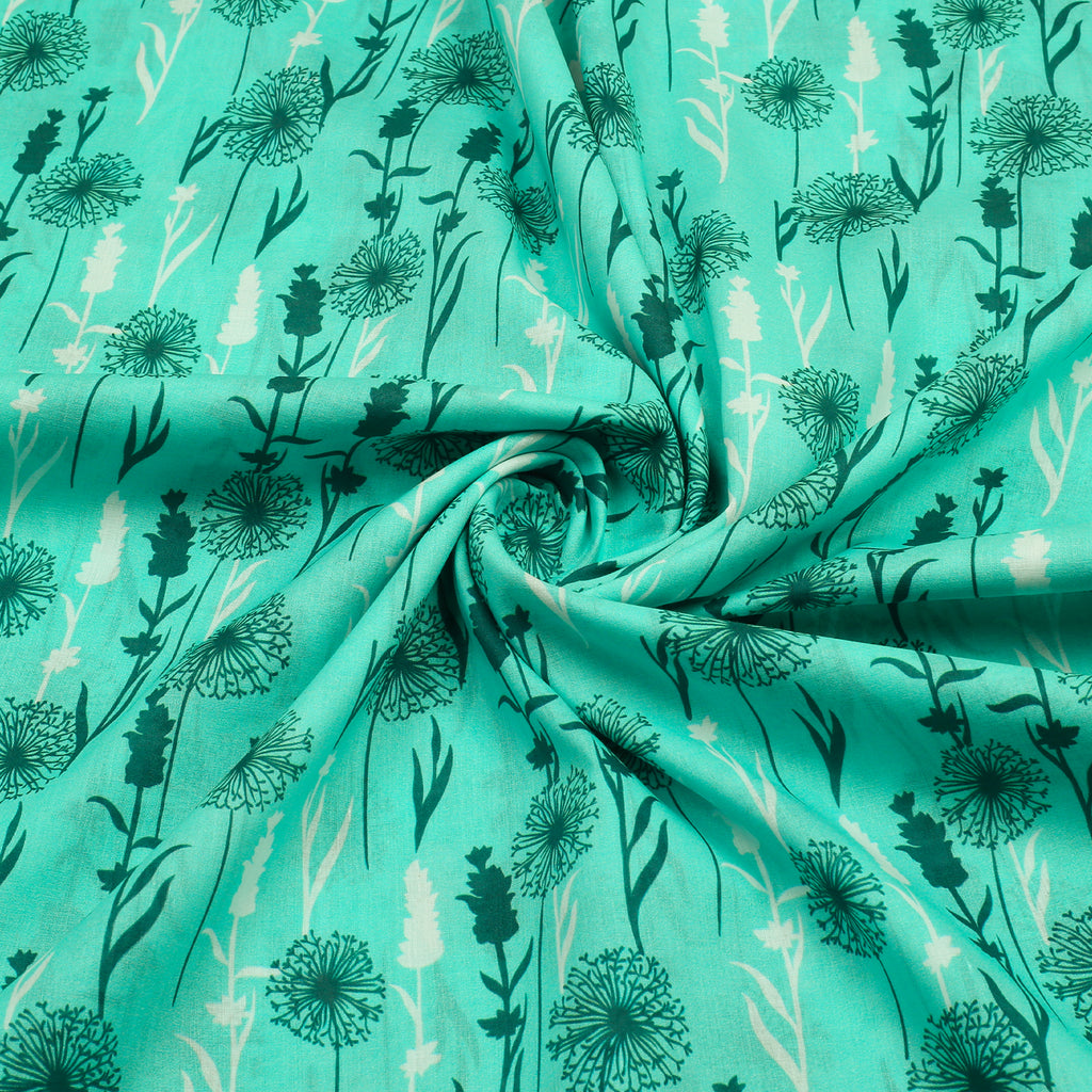 Mint Elegance Lawn 2pc