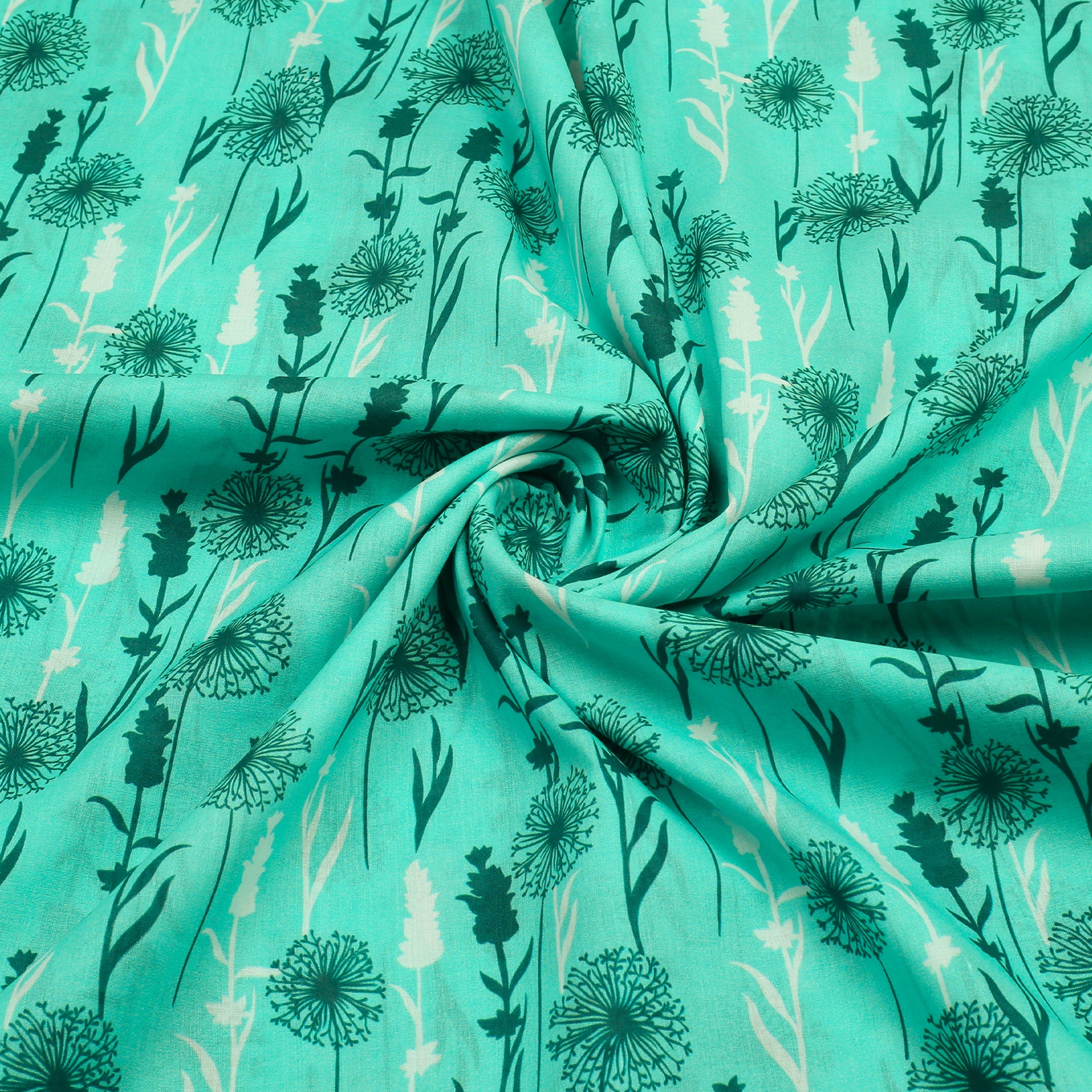 Mint Elegance Lawn Shirt