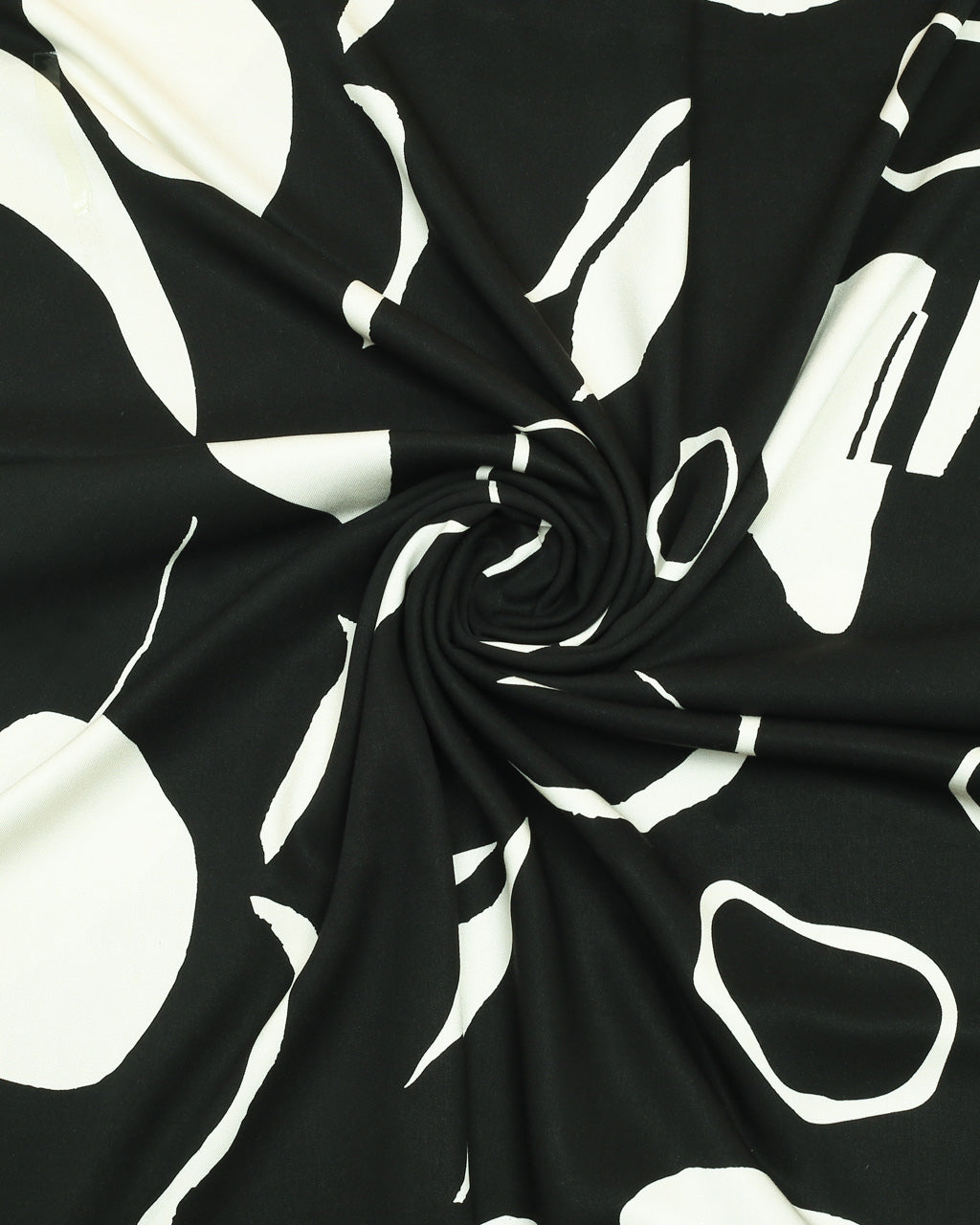 Noir Abstract Linen 2 Piece