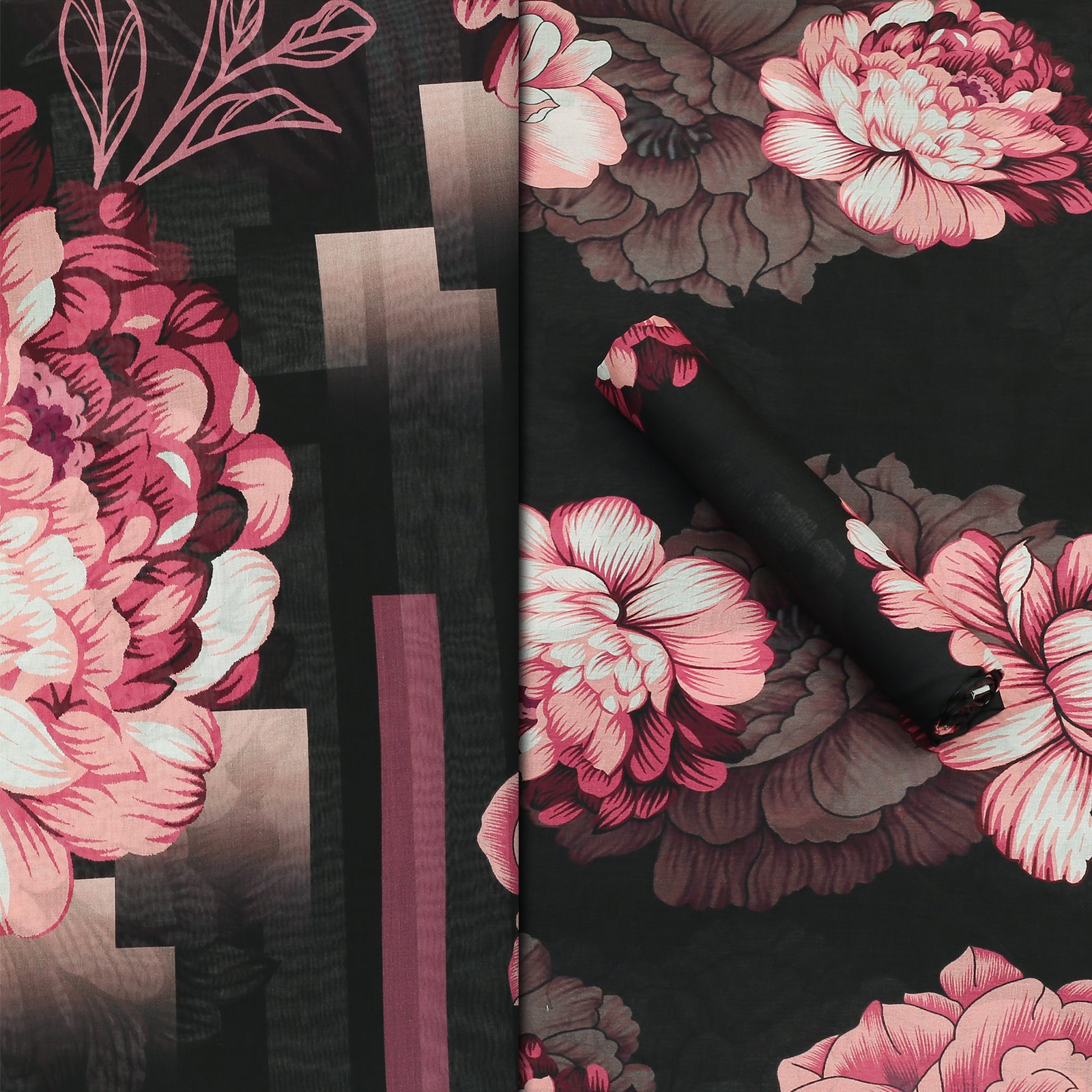 Crimson Reverie Lawn 3-piece