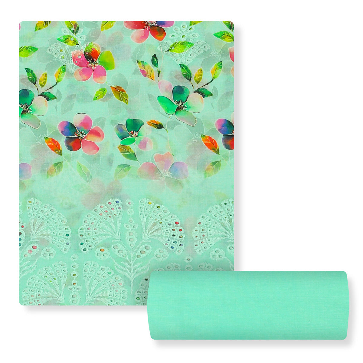 Mint Blossom Lawn 3pc