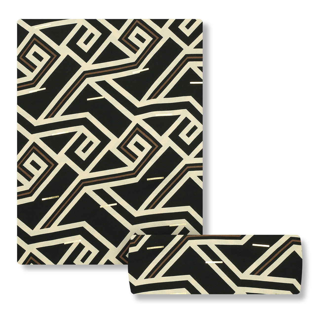 Bauhaus Geometric Linen 2pc