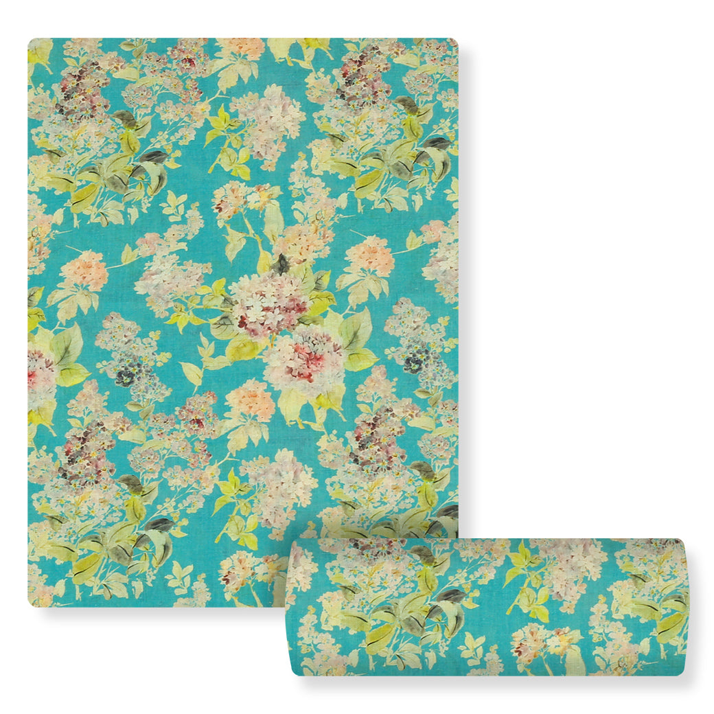 Aqua Blossom Lawn 2pc