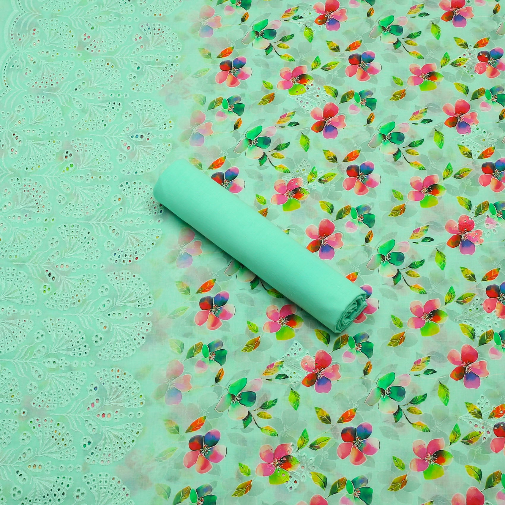 Mint Blossom Lawn 3pc