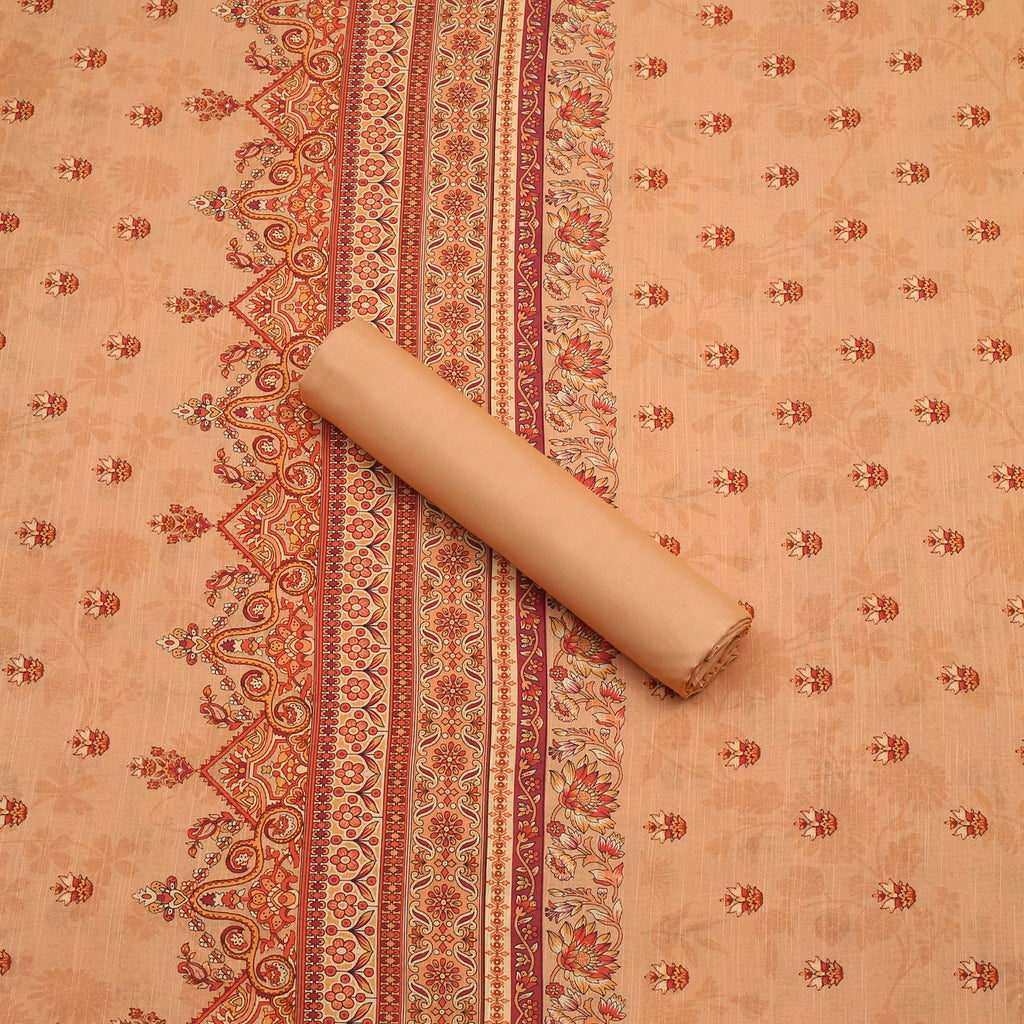Peach Aura Lawn 3pc