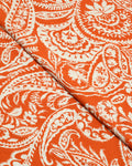 Orange Paisley Linen 2 Piece