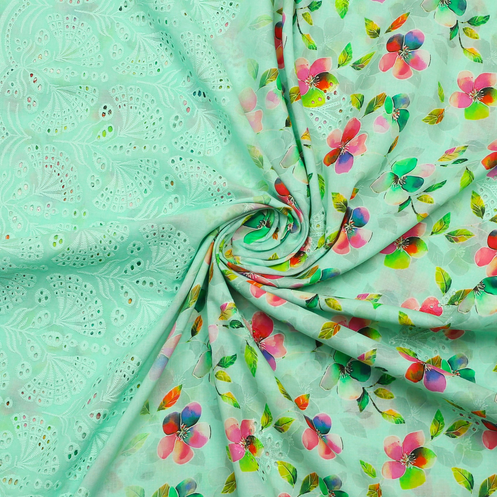 Mint Blossom Lawn 3pc