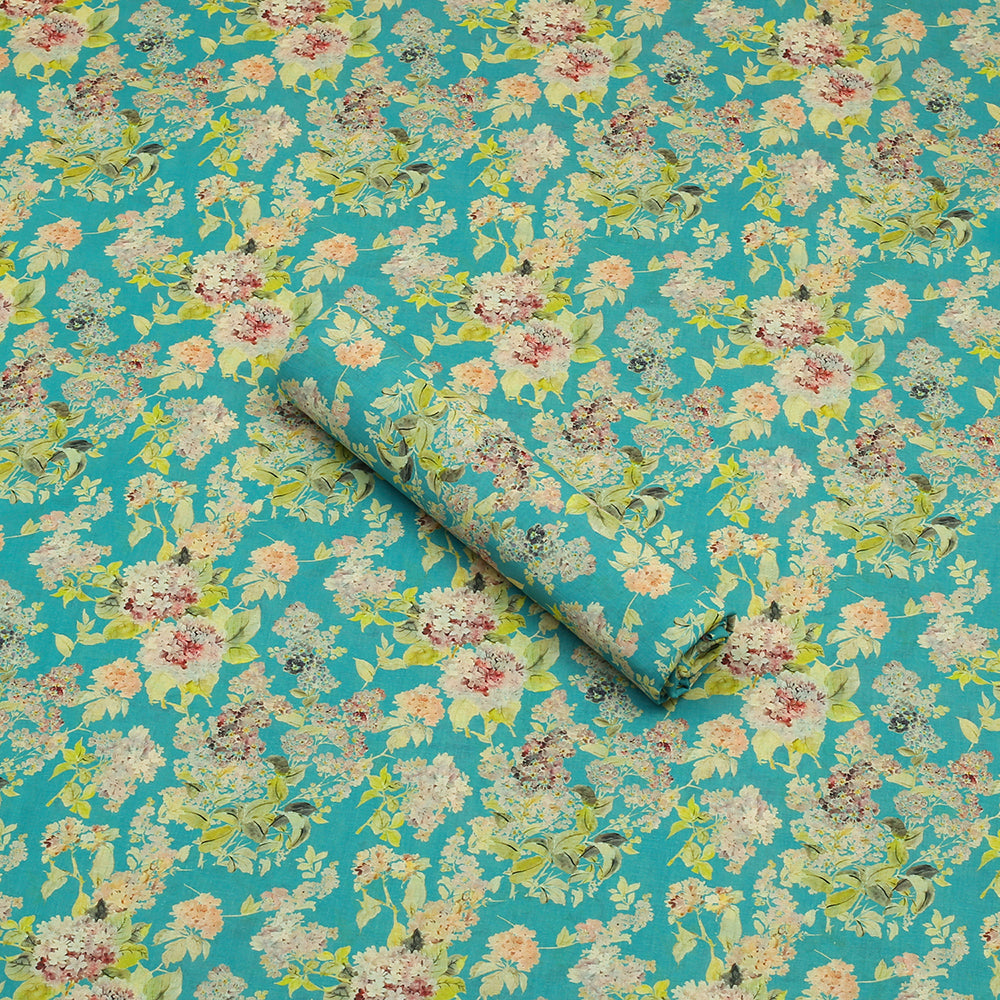 Aqua Blossom Lawn 2pc