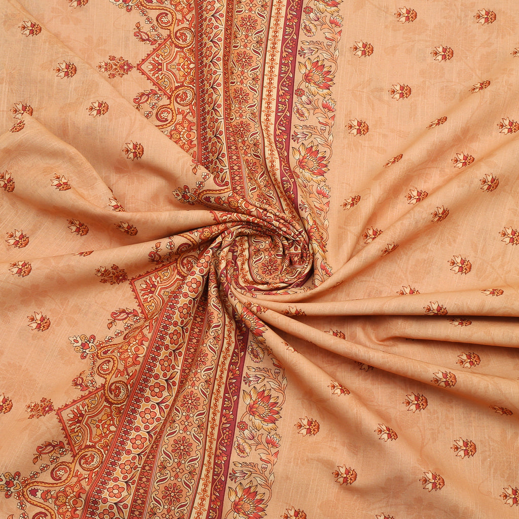 Peach Aura Lawn 3pc