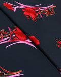 Flame Orchid Linen 2 Piece