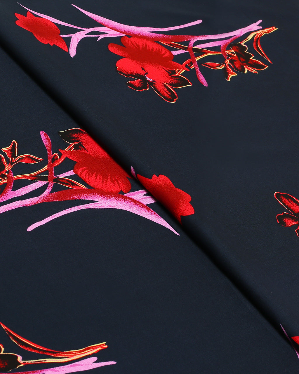 Flame Orchid Linen 2 Piece