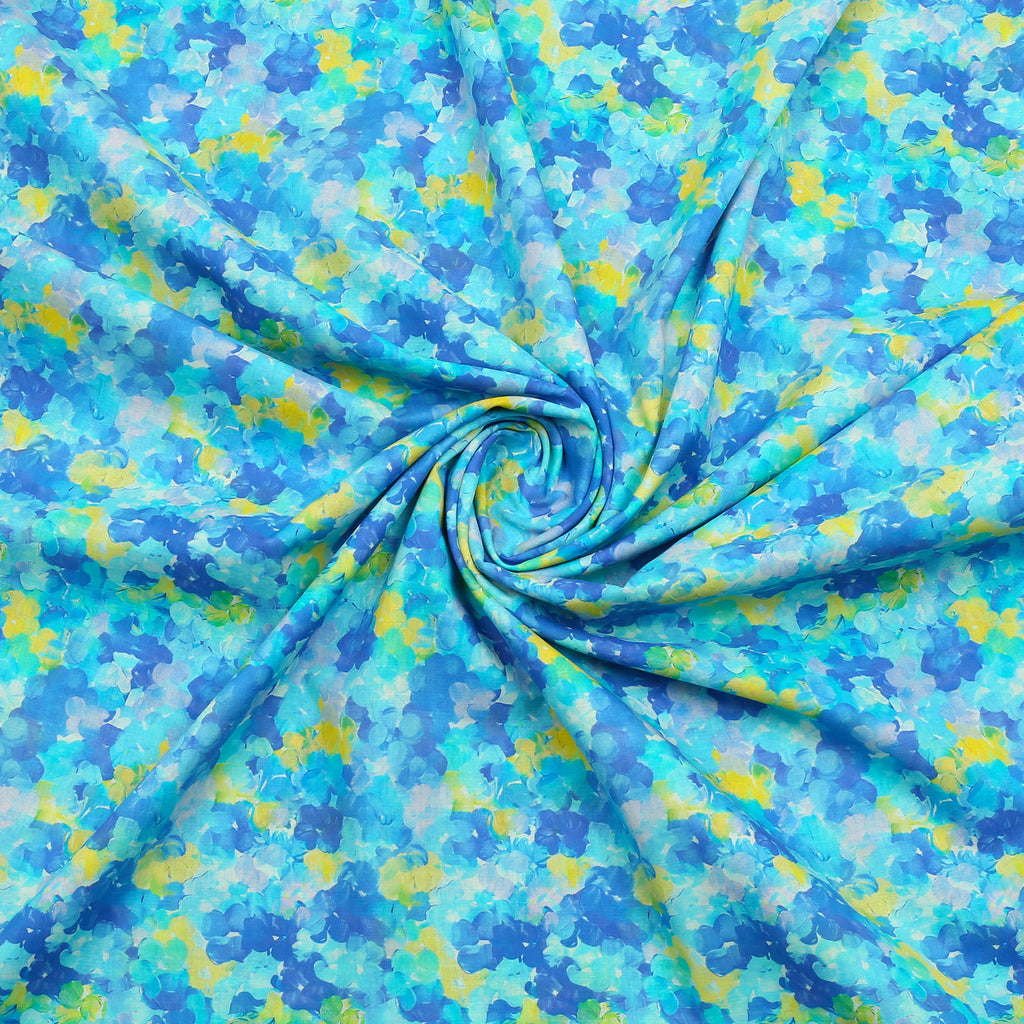 Aqua Petals Lawn 2pc