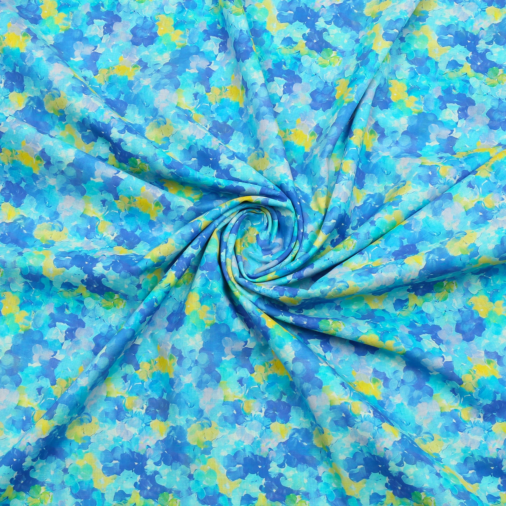 Aqua Petals Lawn 2pc