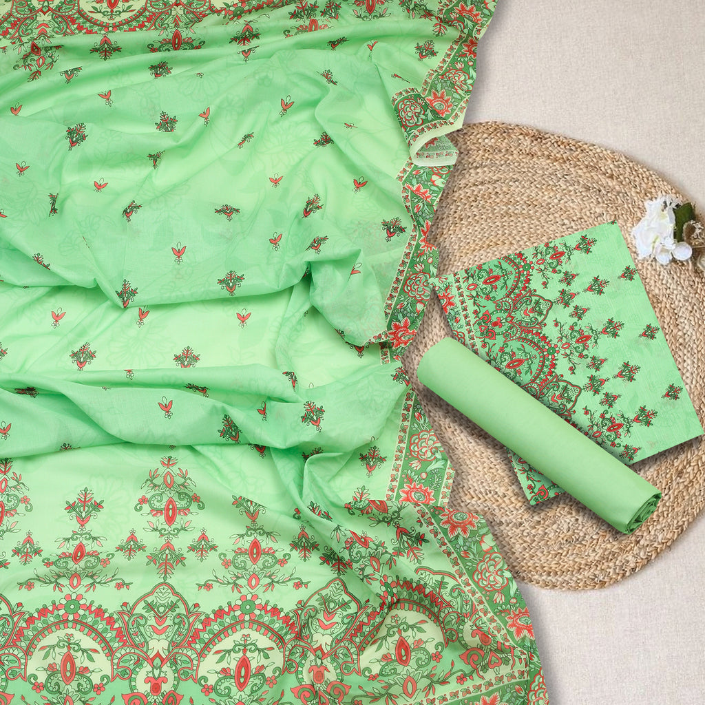 Mint Meher Lawn 3pc