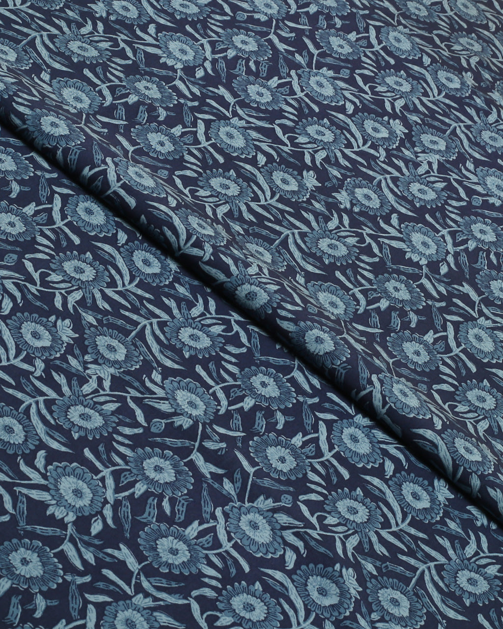 Blue Gulbahar Linen 2 Piece