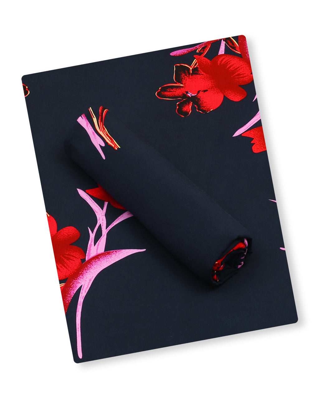 Flame Orchid Linen 2 Piece