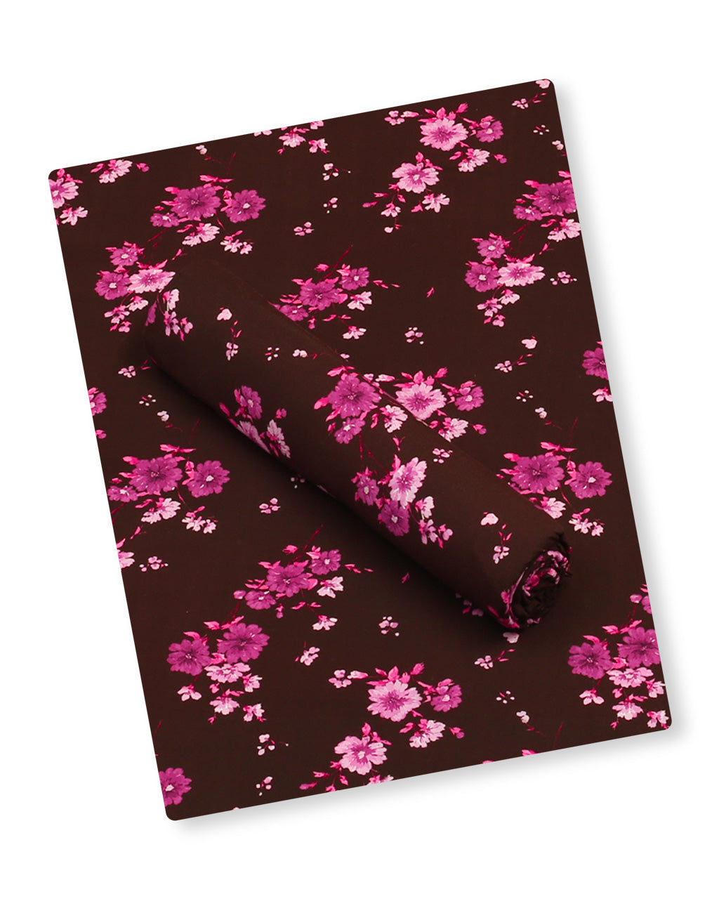 Espresso Floral Linen 2 Piece